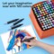 120 Dual-Tip Alcohol Markers - Alcohol-Based Pens Set, Chisel + Fine Tip, Quick Dry, Carrying Case Included